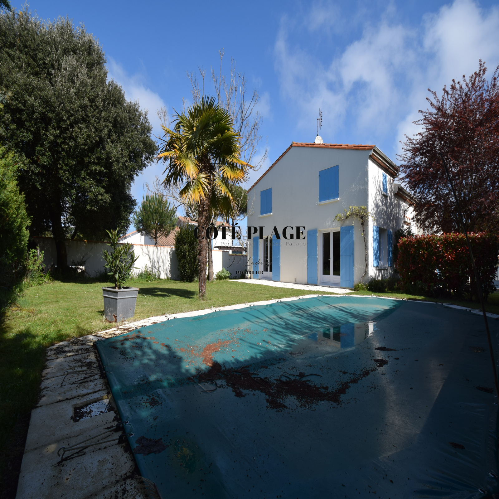 vente SAINT PALAIS PLATIN 600 M PLAGE VILLA 6 PIECES AVEC PISCINE